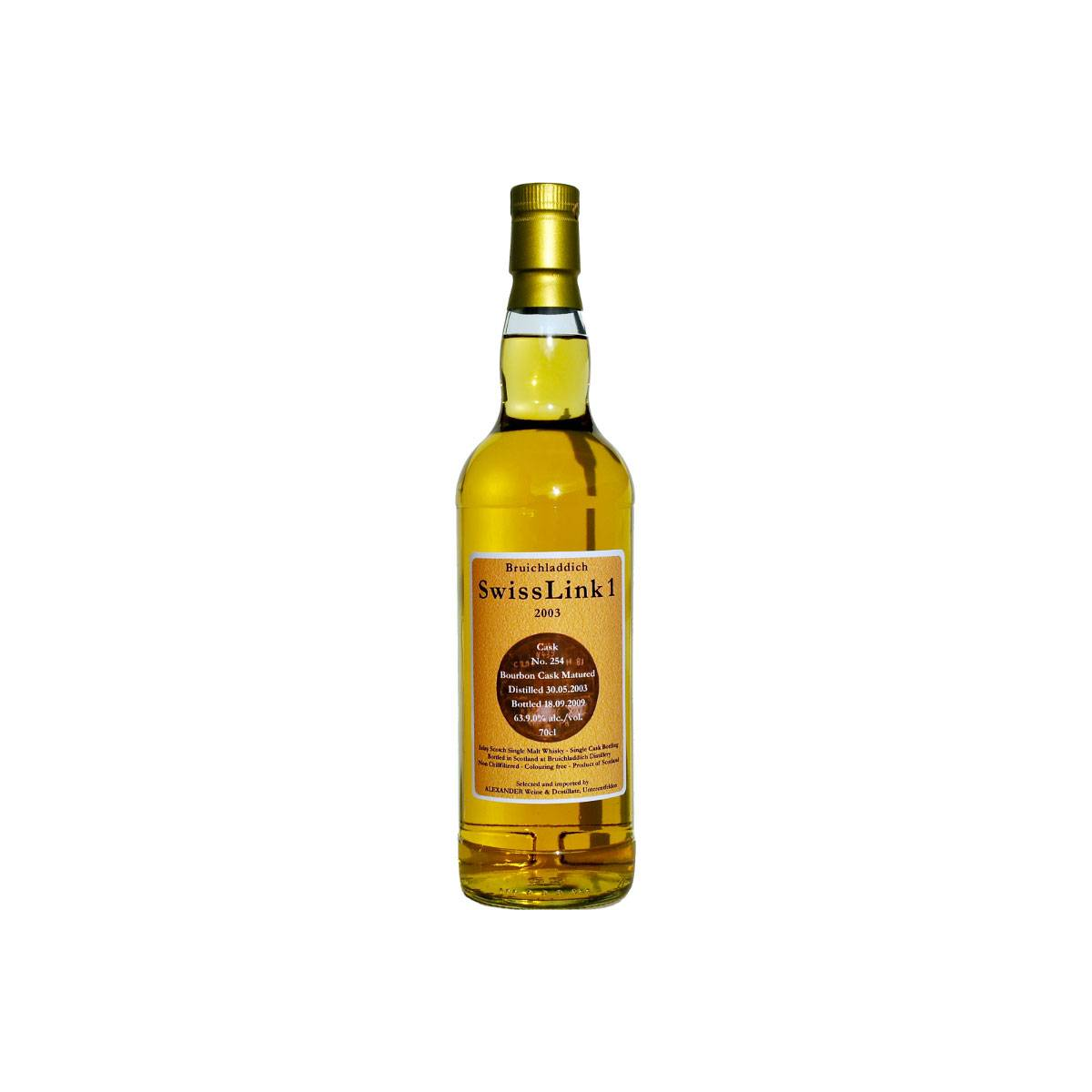 Bruichladdich 2003 6 Years Single Malt Whisky