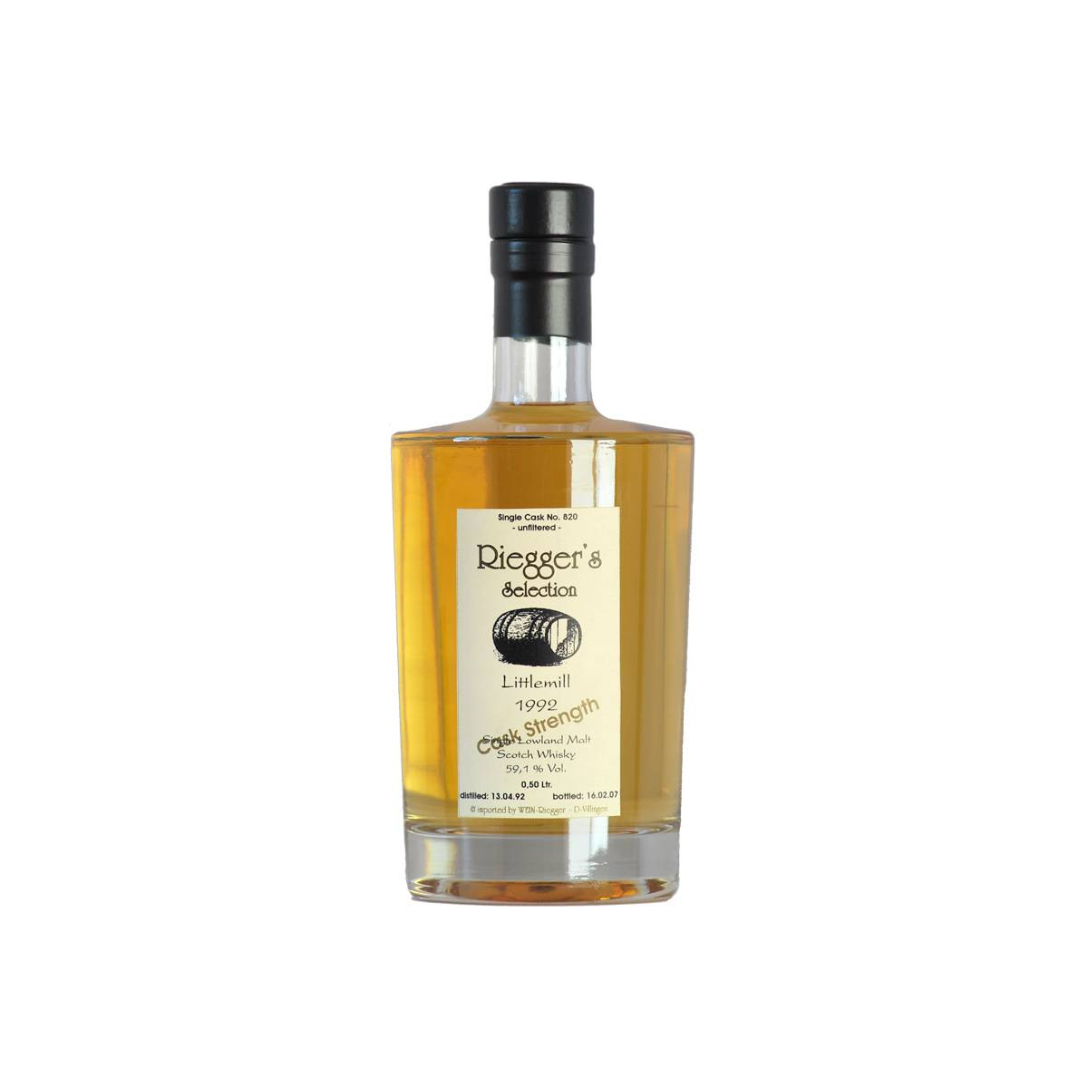 Littlemill Cask Strength Collection 1992 14 Years Single Malt Whisky