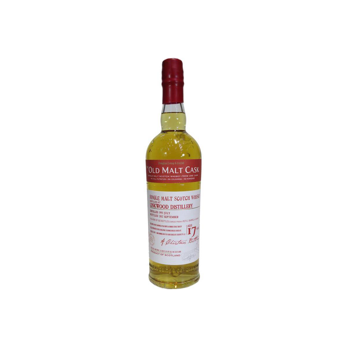 Linkwood Old Malt Cask 1995 17 Years Single Malt Whisky