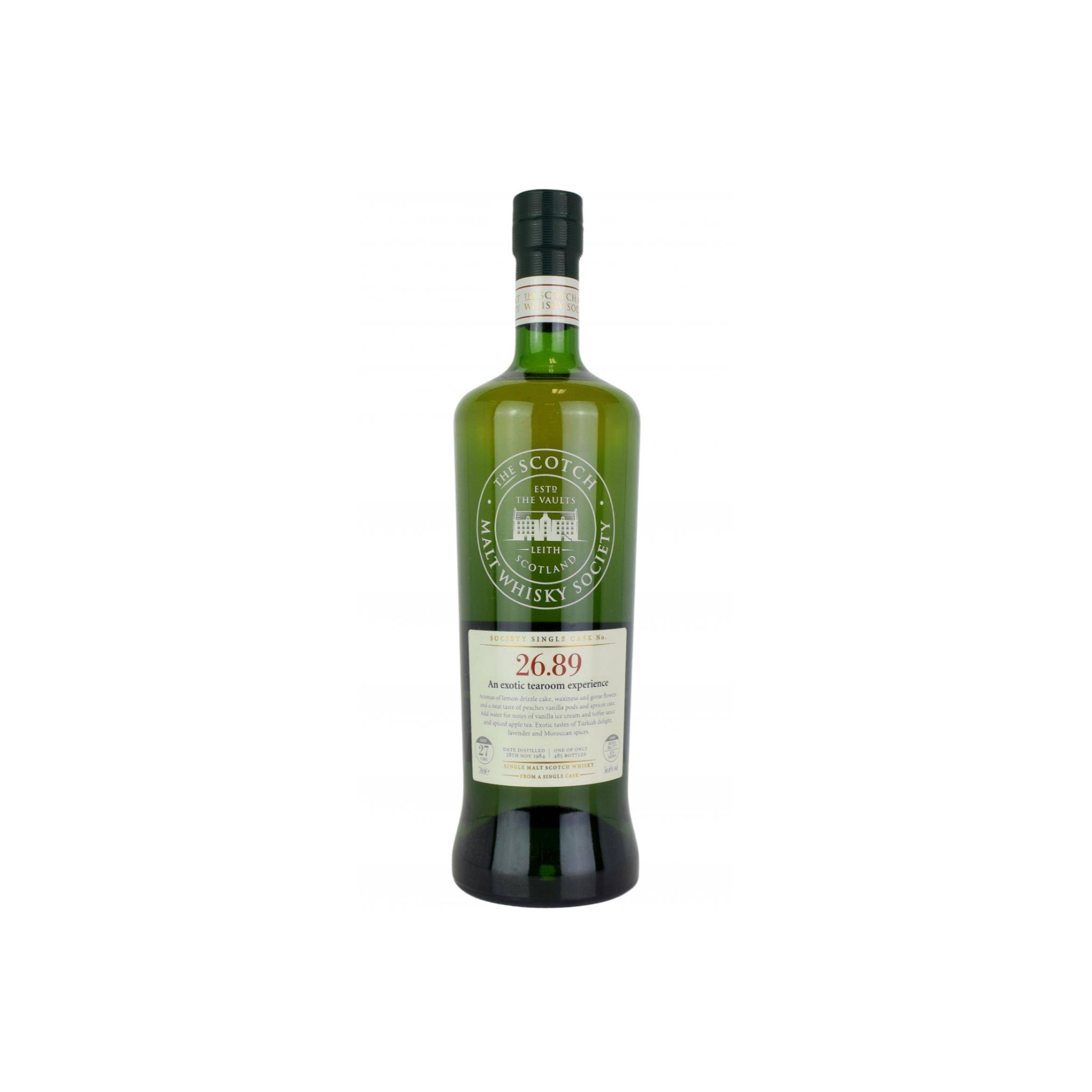 The Scotch Malt Whisky Society 1984 27 Years Single Malt Whisky