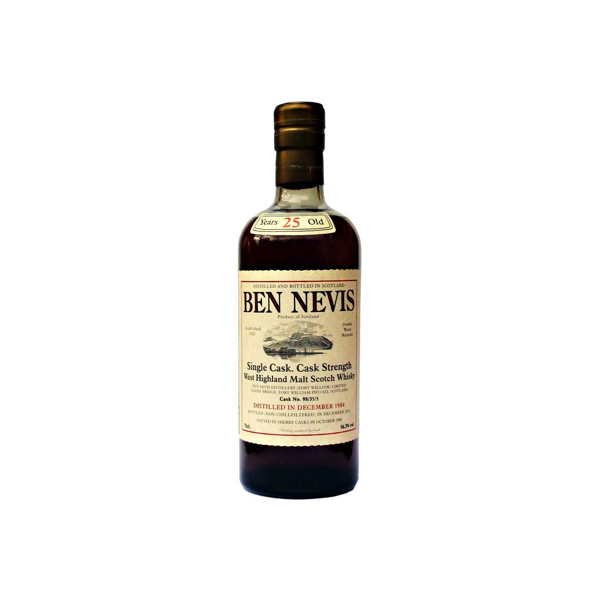 Ben Nevis 1984 25 Years Single Malt Whisky