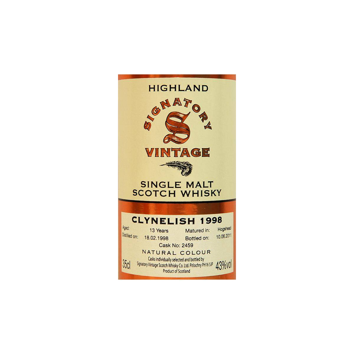 Clynelish Vintage Collection 1998 13 Years Single Malt Whisky 2