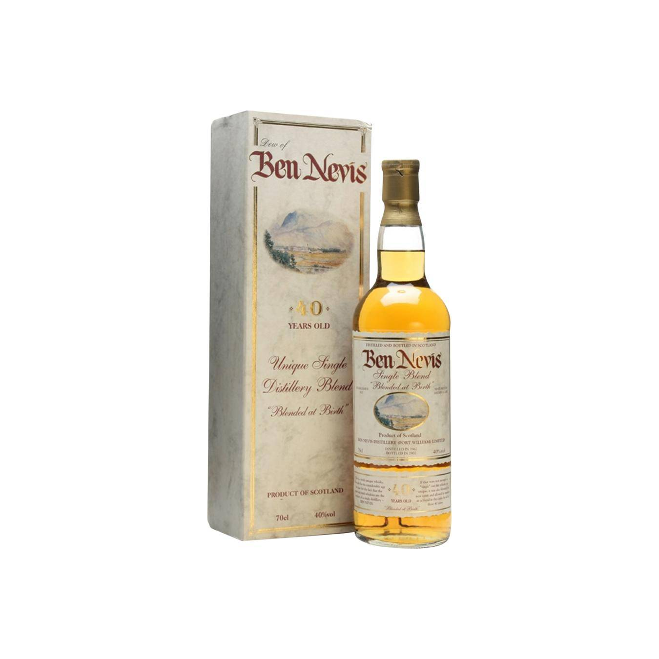 Ben Nevis 1962 40 Years Blended Whisky