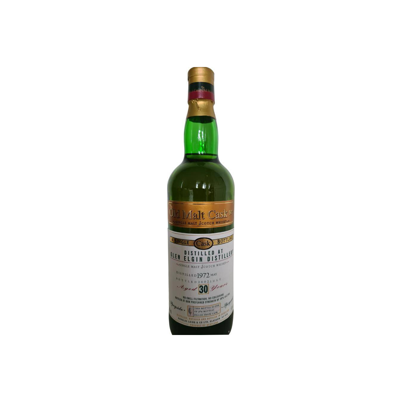 Glen Elgin Old Malt Cask 1972 30 Years Single Malt Whisky
