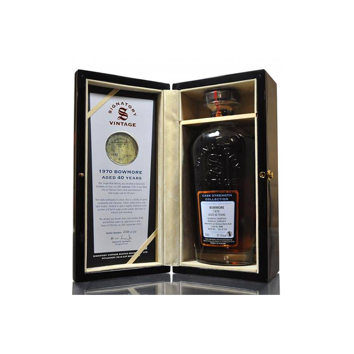 Bowmore 1970 40 Years Single Malt Whisky 3