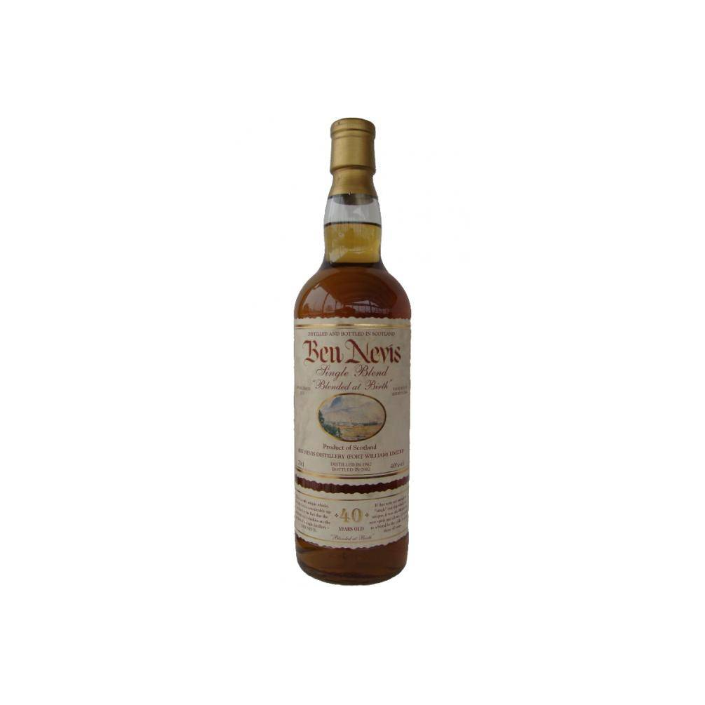 Ben Nevis 1962 40 Years Blended Whisky