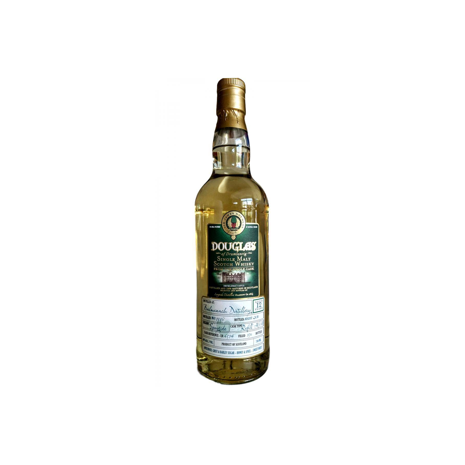 Balmenach 1998 12 Years Single Malt Whisky