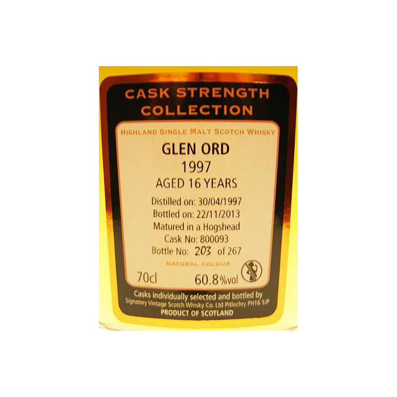 Glen Ord Cask Strength Collection 1997 16 Years Single Malt Whisky 2