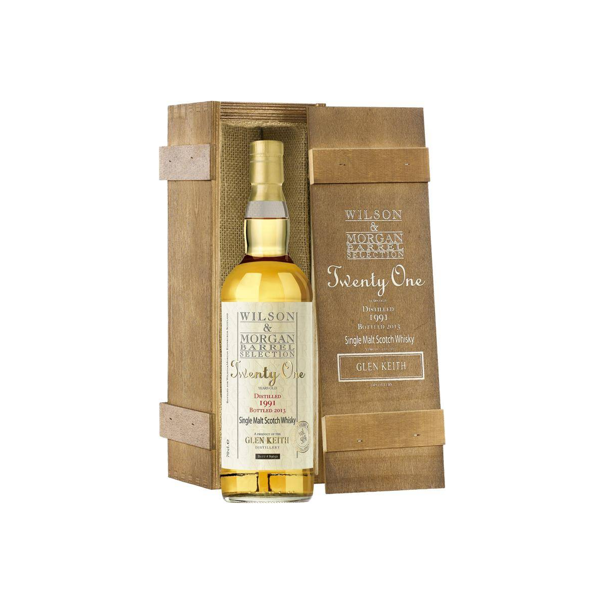 Glen Keith Barrel Selection 1991 21 Years Single Malt Whisky 2