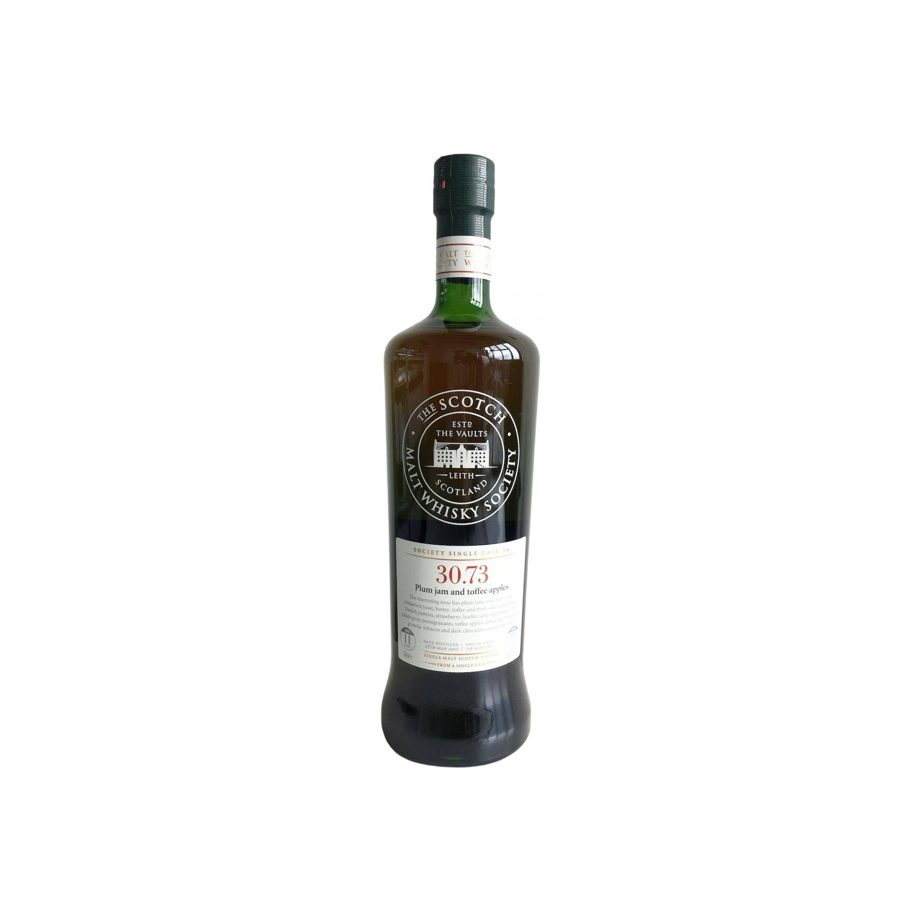 The Scotch Malt Whisky Society 2001 11 Years Single Malt Whisky