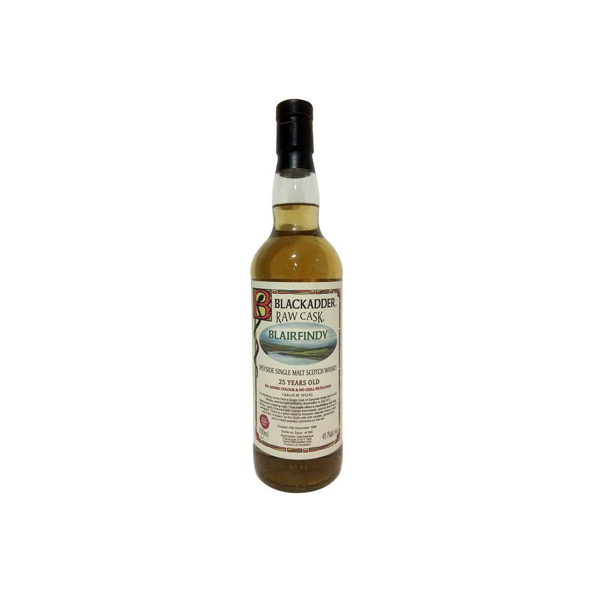 Blackadder Raw Cask 1986 25 Years Single Malt Whisky 2