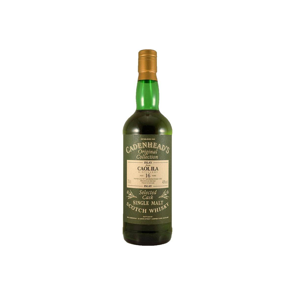 Caol Ila 1977 16 Years Single Malt Whisky