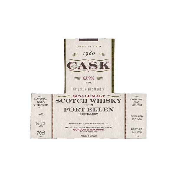 Port Ellen Cask Strength Collection 1980 15 Years Single Malt Whisky 2