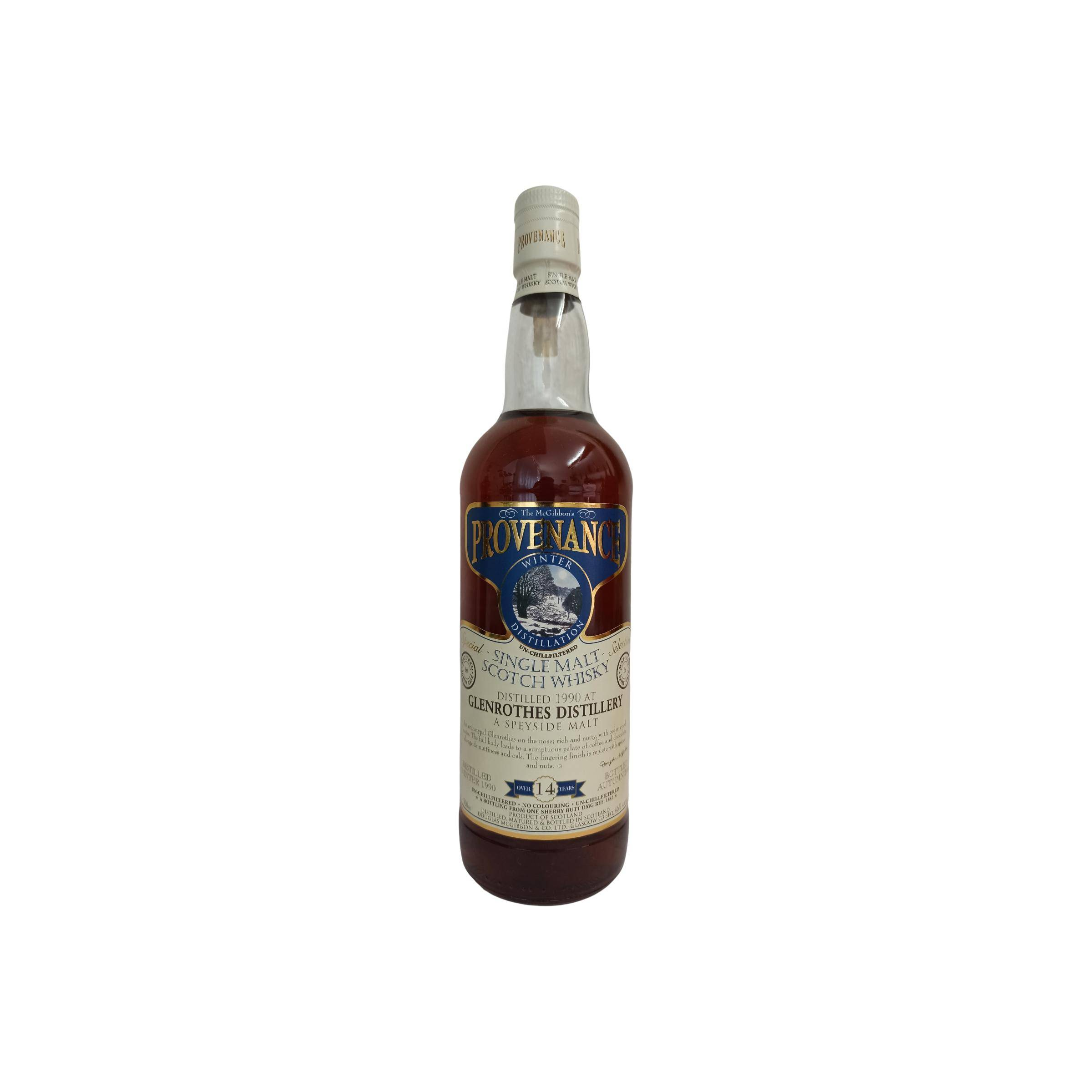 The Glenrothes McGibbon's Provenance 1990 14 Years Single Malt Whisky