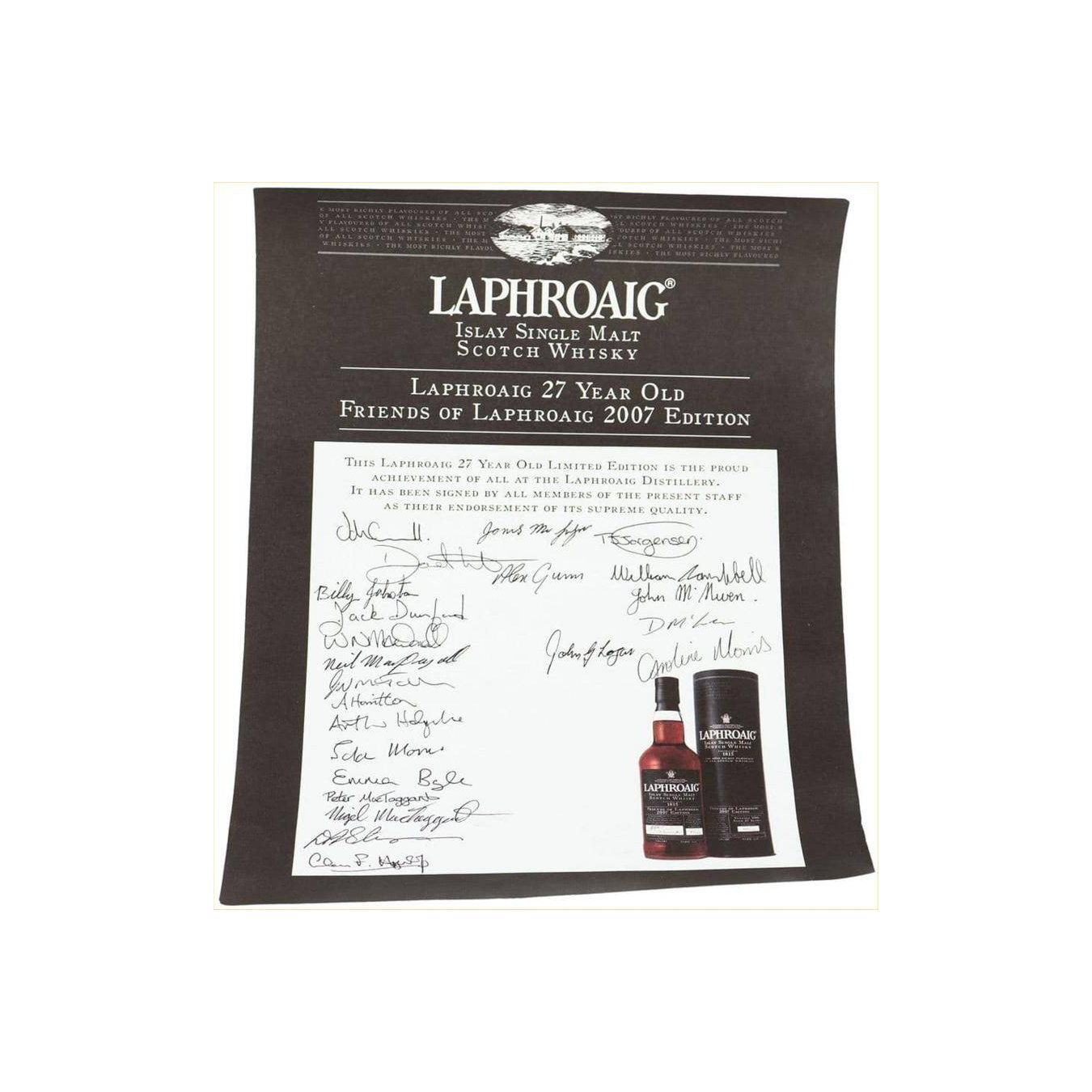 Laphroaig 1980 27 Years Single Malt Whisky 3
