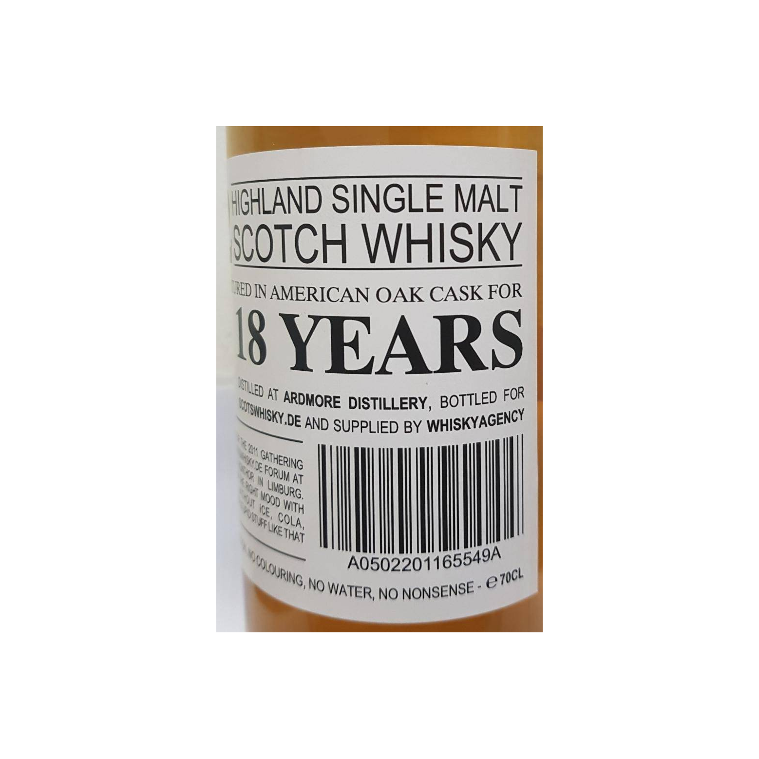 Ardmore 1992 18 Years Single Malt Whisky 3