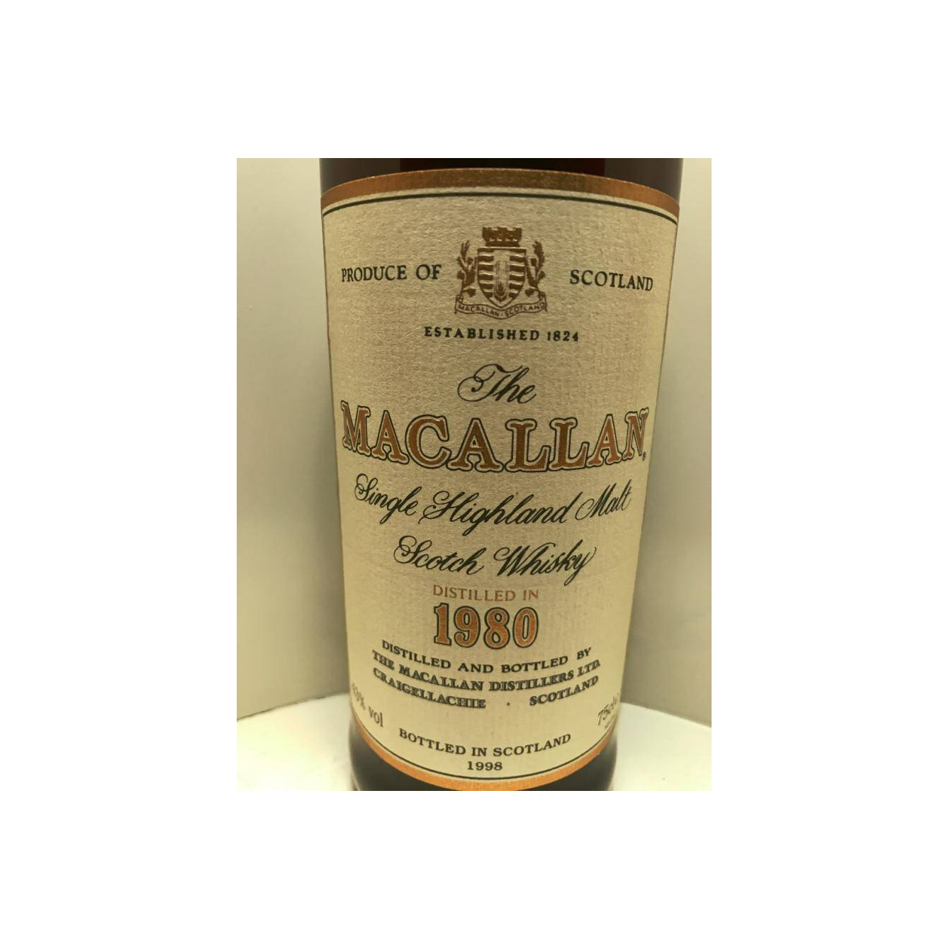 The Macallan 1980 18 Years Single Malt Whisky 3