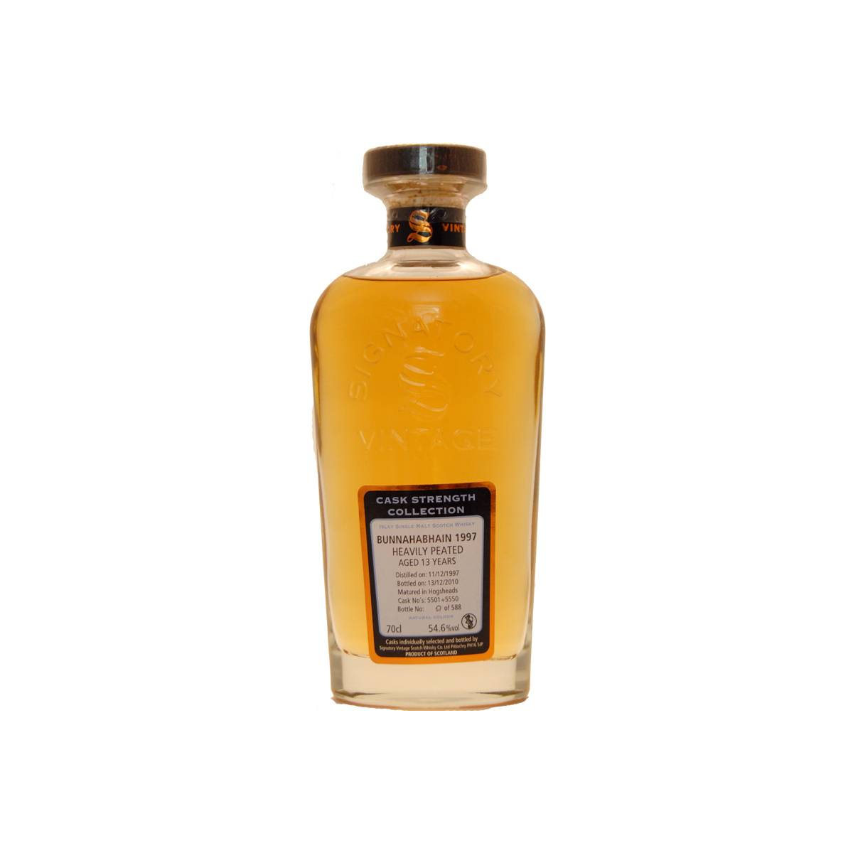 Bunnahabhain Cask Strength Collection 1997 13 Years Single Malt Whisky