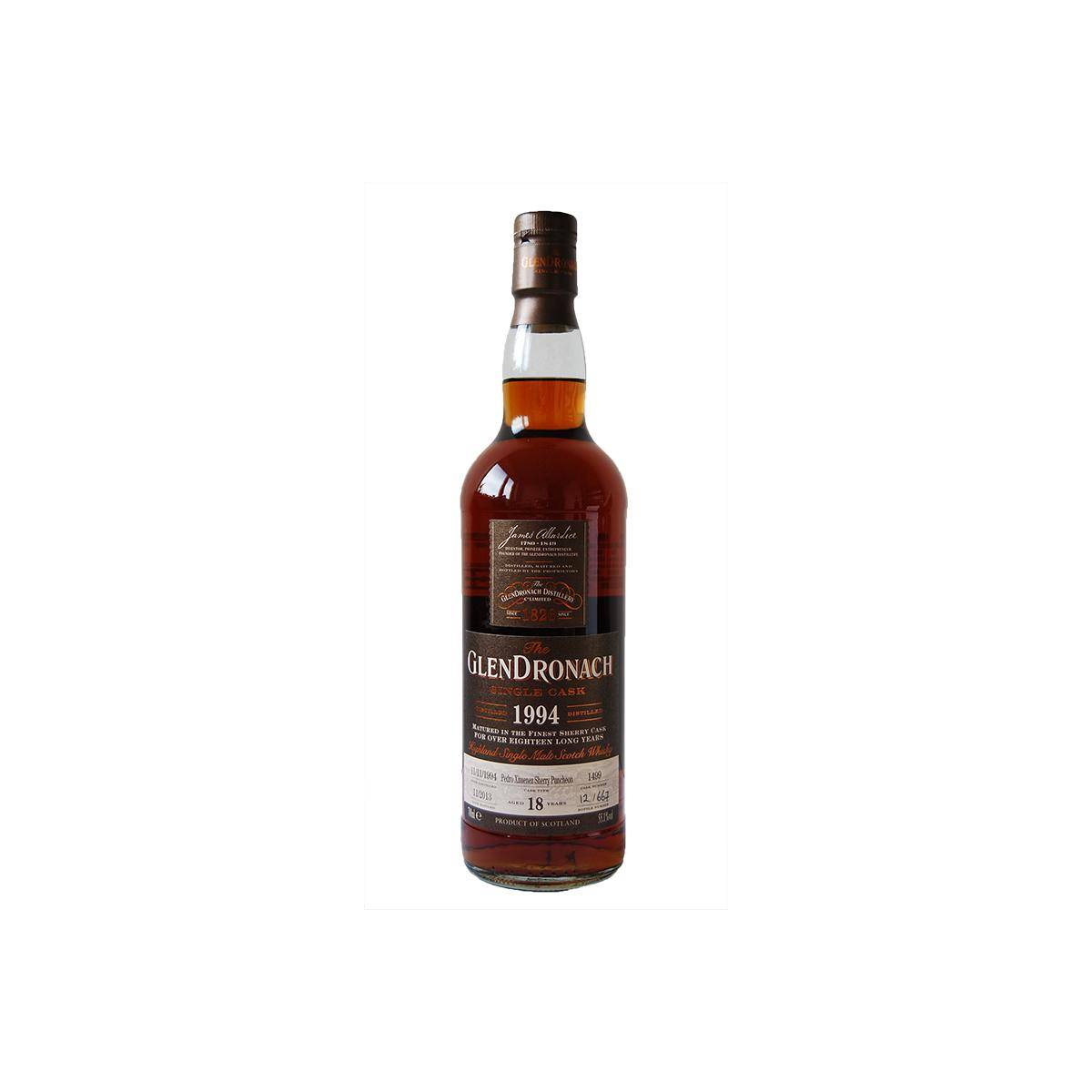 GlenDronach Single Cask 1994 18 Years Single Malt Whisky
