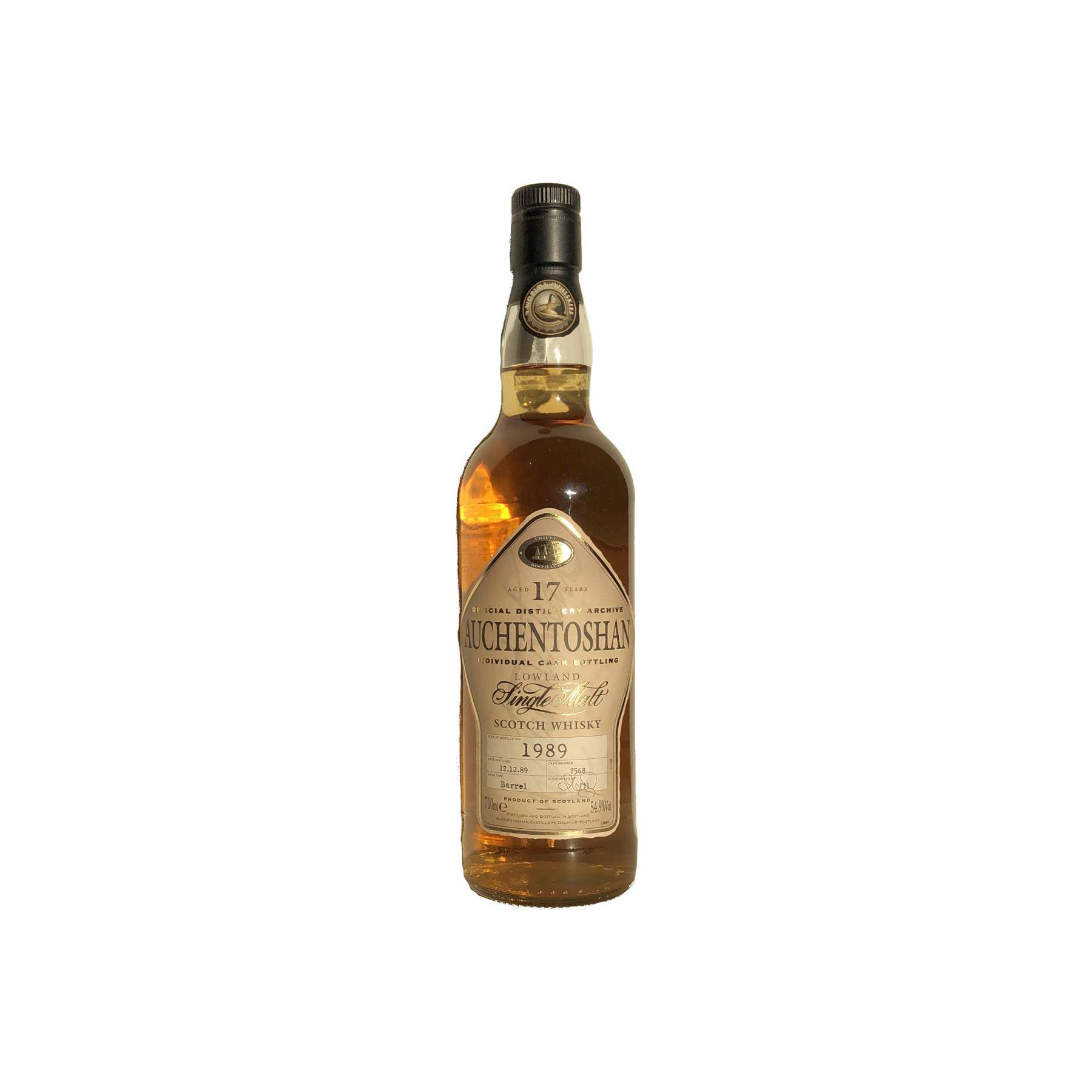 Auchentoshan Individual Cask Bottling 1989 17 Years Single Malt Whisky 2