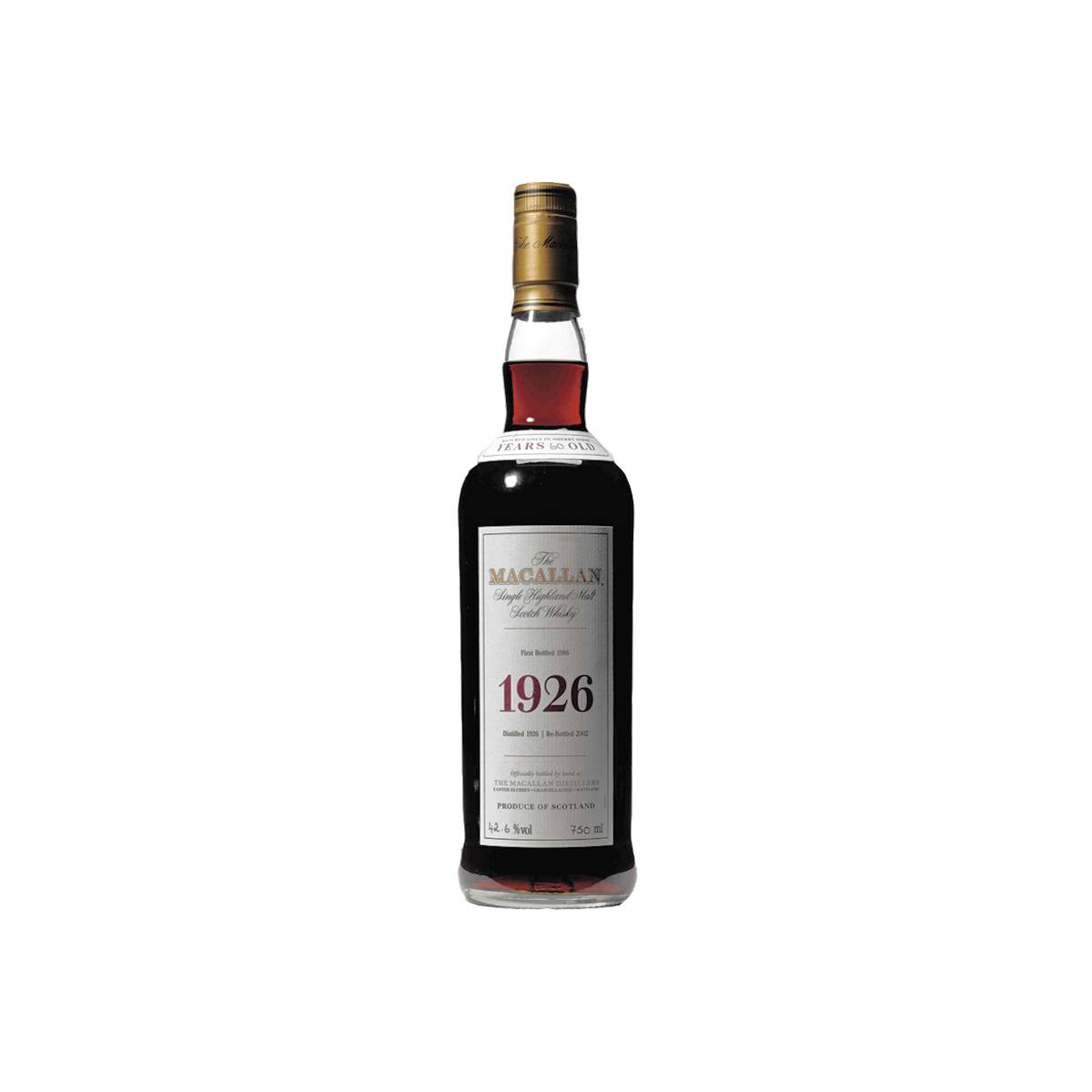 The Macallan 1926 60 Years Single Malt Whisky