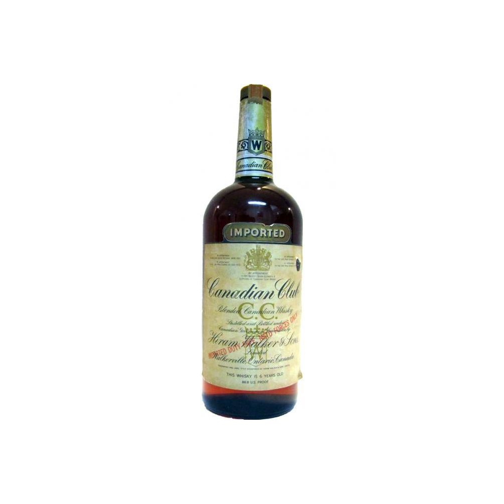 Canadian Club 1968 6 Years Canadian Whisky