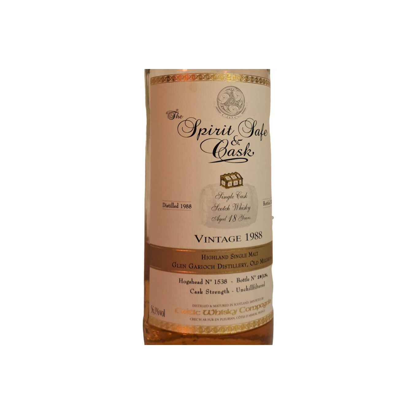 Glen Garioch 1988 18 Years Single Malt Whisky