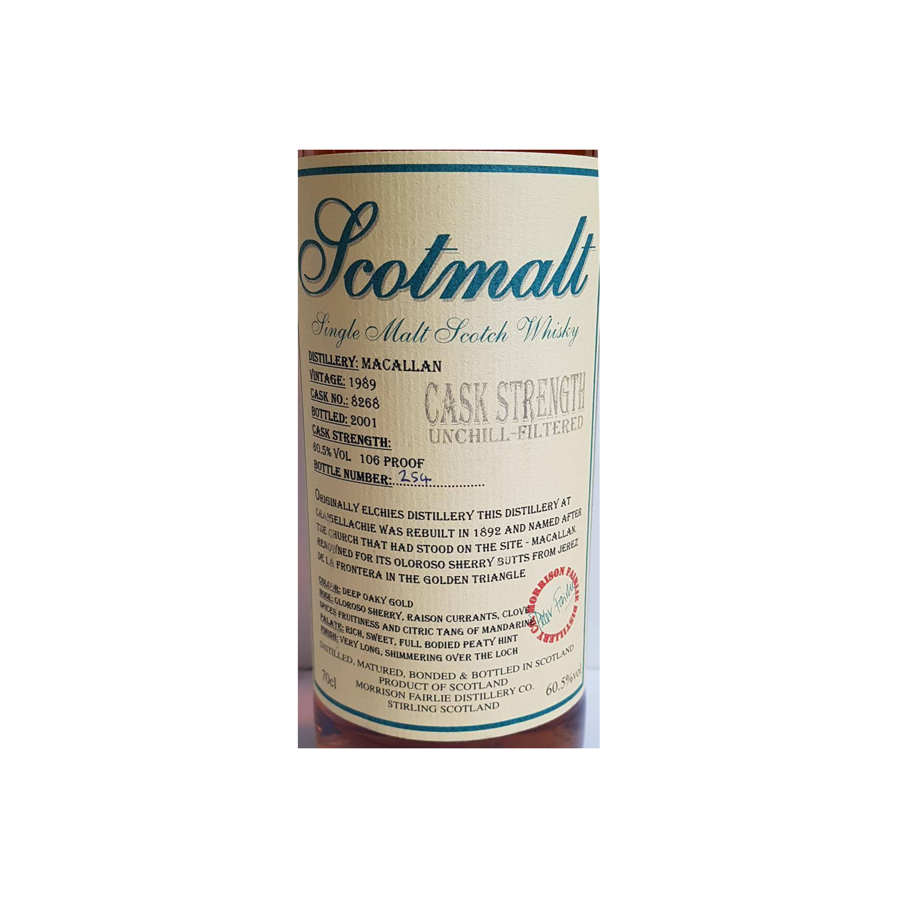 The Macallan 1989 12 Years Single Malt Whisky 2