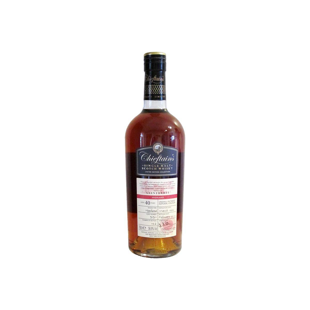 The Glenturret 1972 40 Years Single Malt Whisky