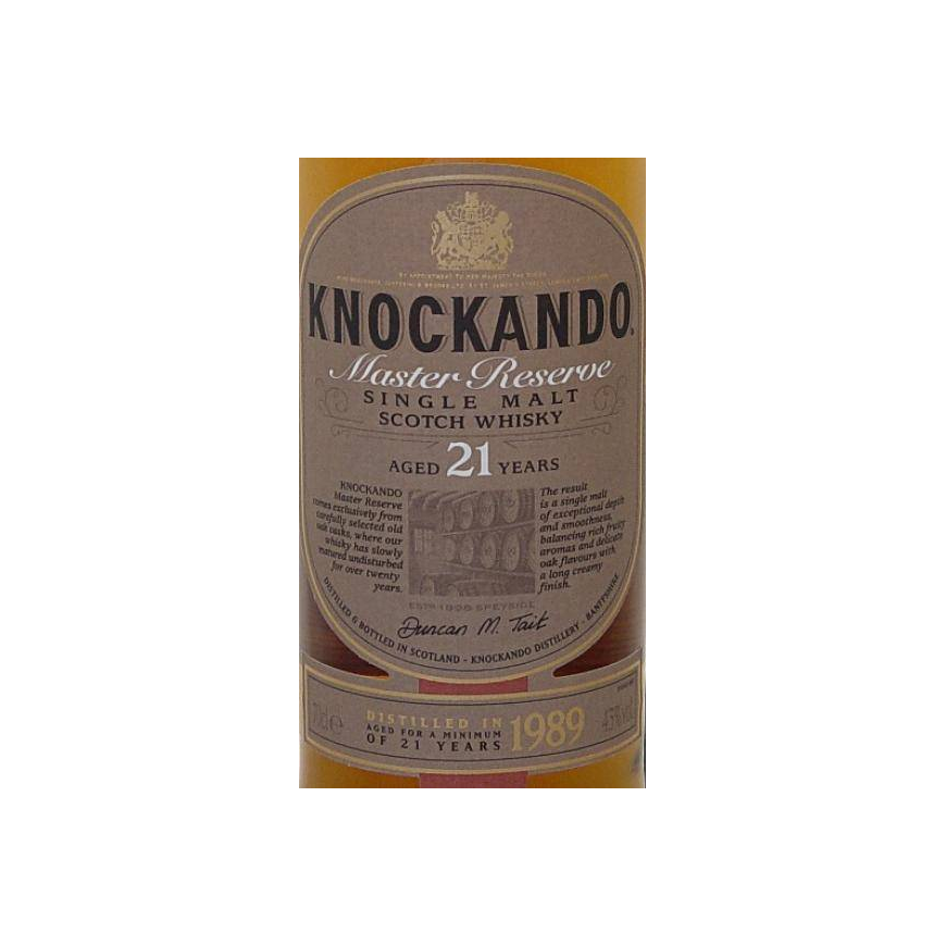 Knockando 1989 21 Years Single Malt Whisky 2