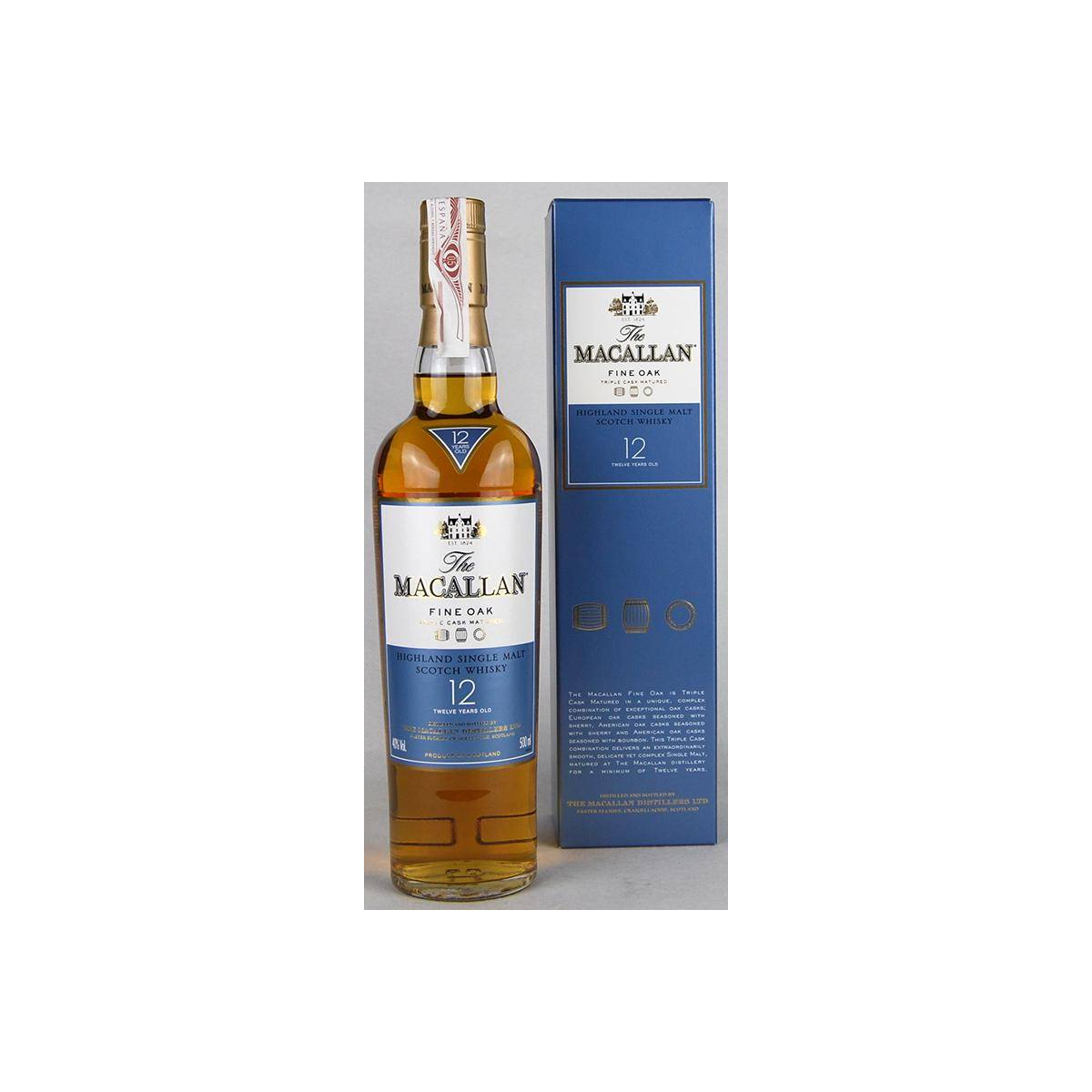 The Macallan 12 Years Single Malt Whisky