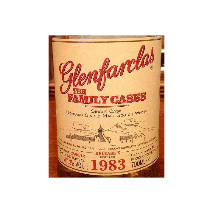 Glenfarclas 1983 29 Years Single Malt Whisky 3