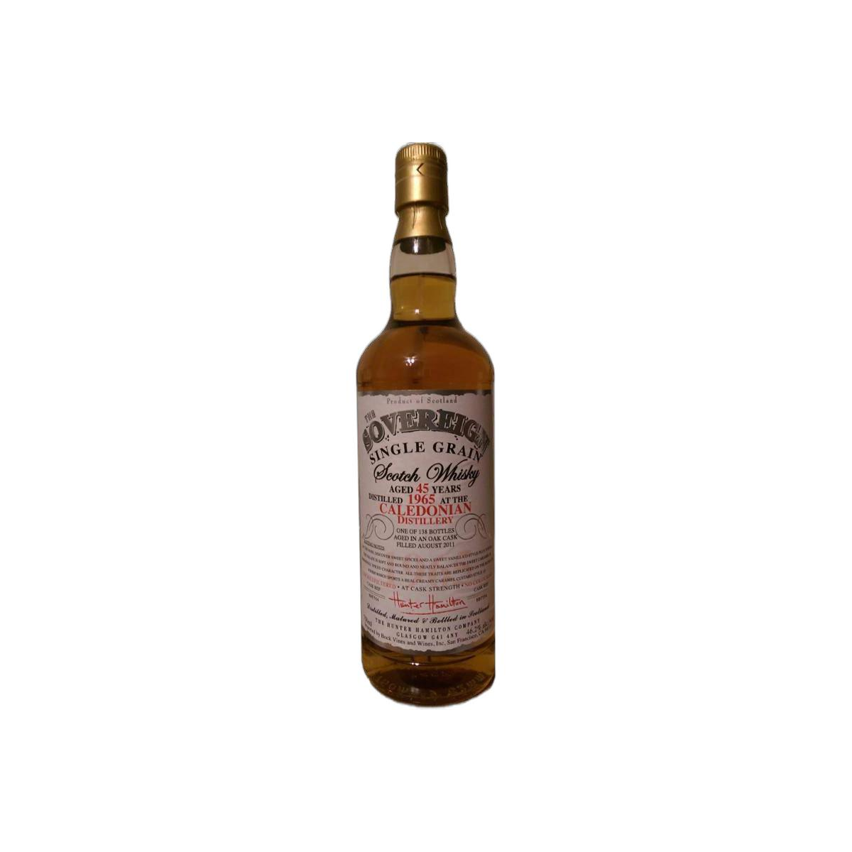 Caledonian 1965 45 Years Single Grain Whisky