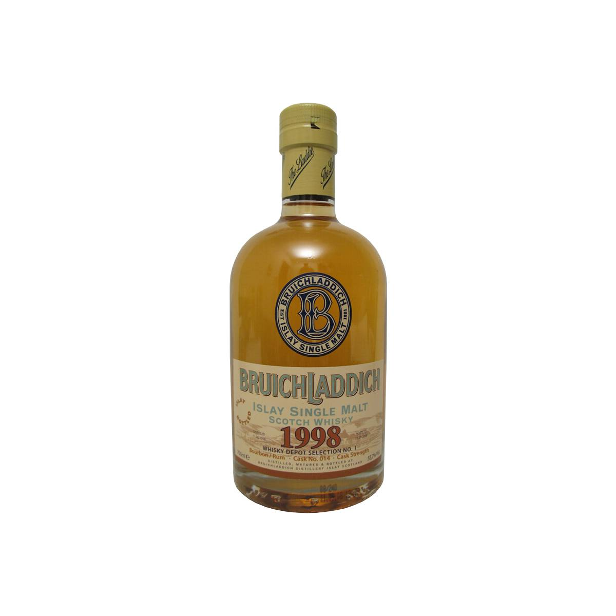Bruichladdich 1998 10 Years Single Malt Whisky