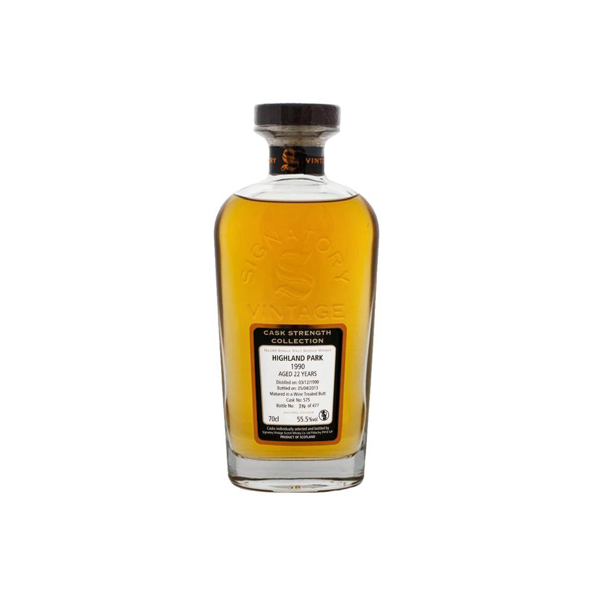 Highland Park Cask Strength Collection 1990 22 Years Single Malt Whisky