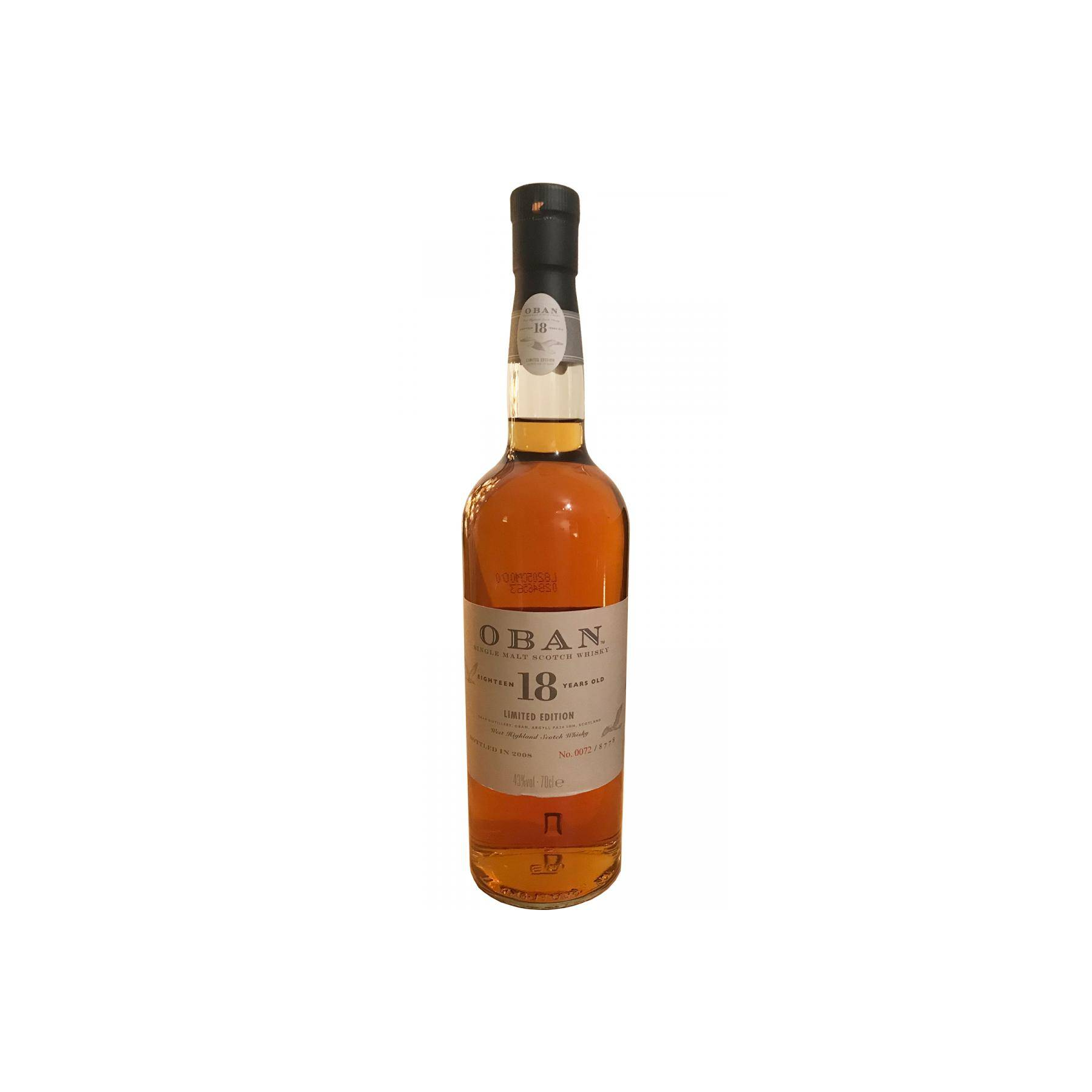 Oban Limited Edition 18 Years Single Malt Whisky
