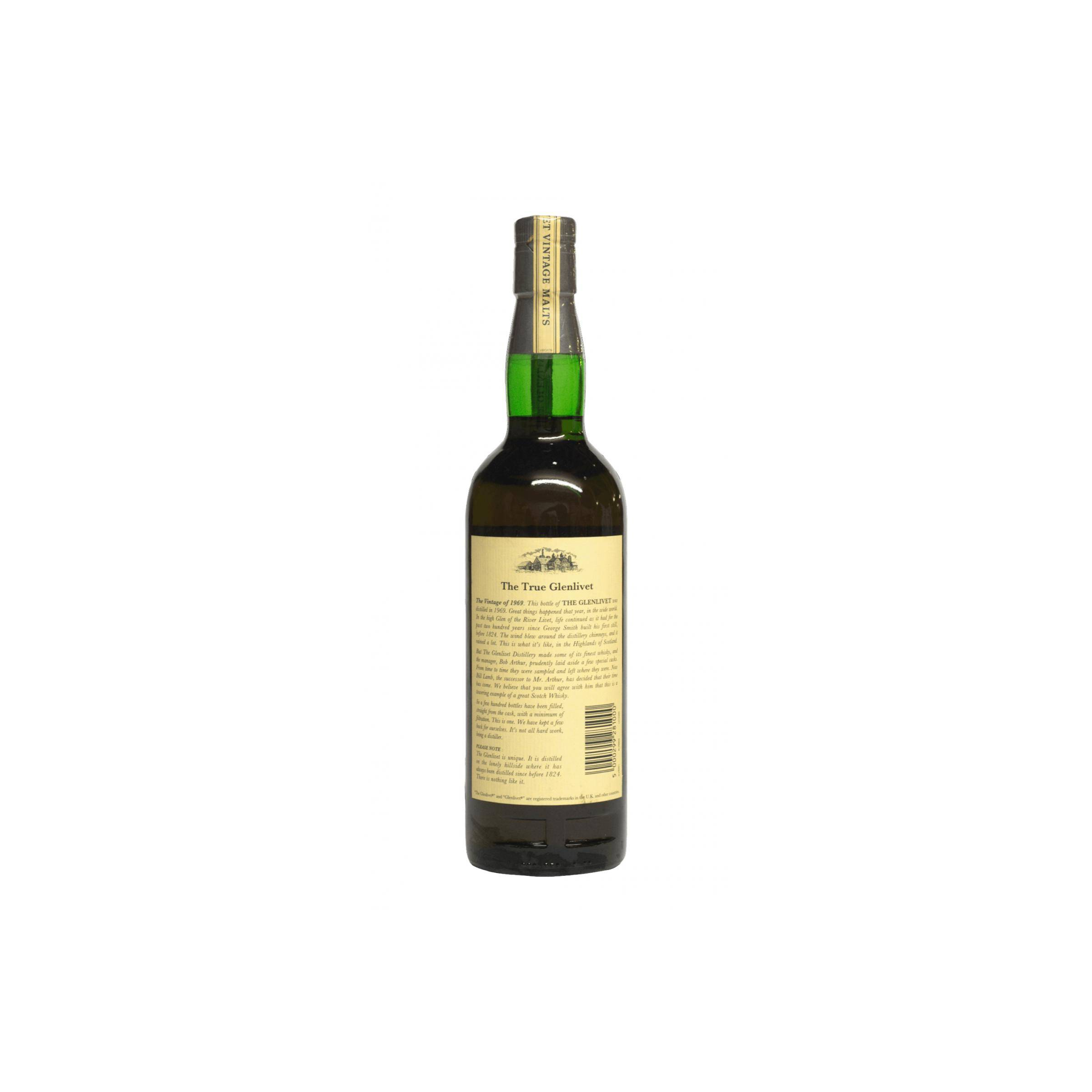 The Glenlivet 1969 29 Years Single Malt Whisky 2