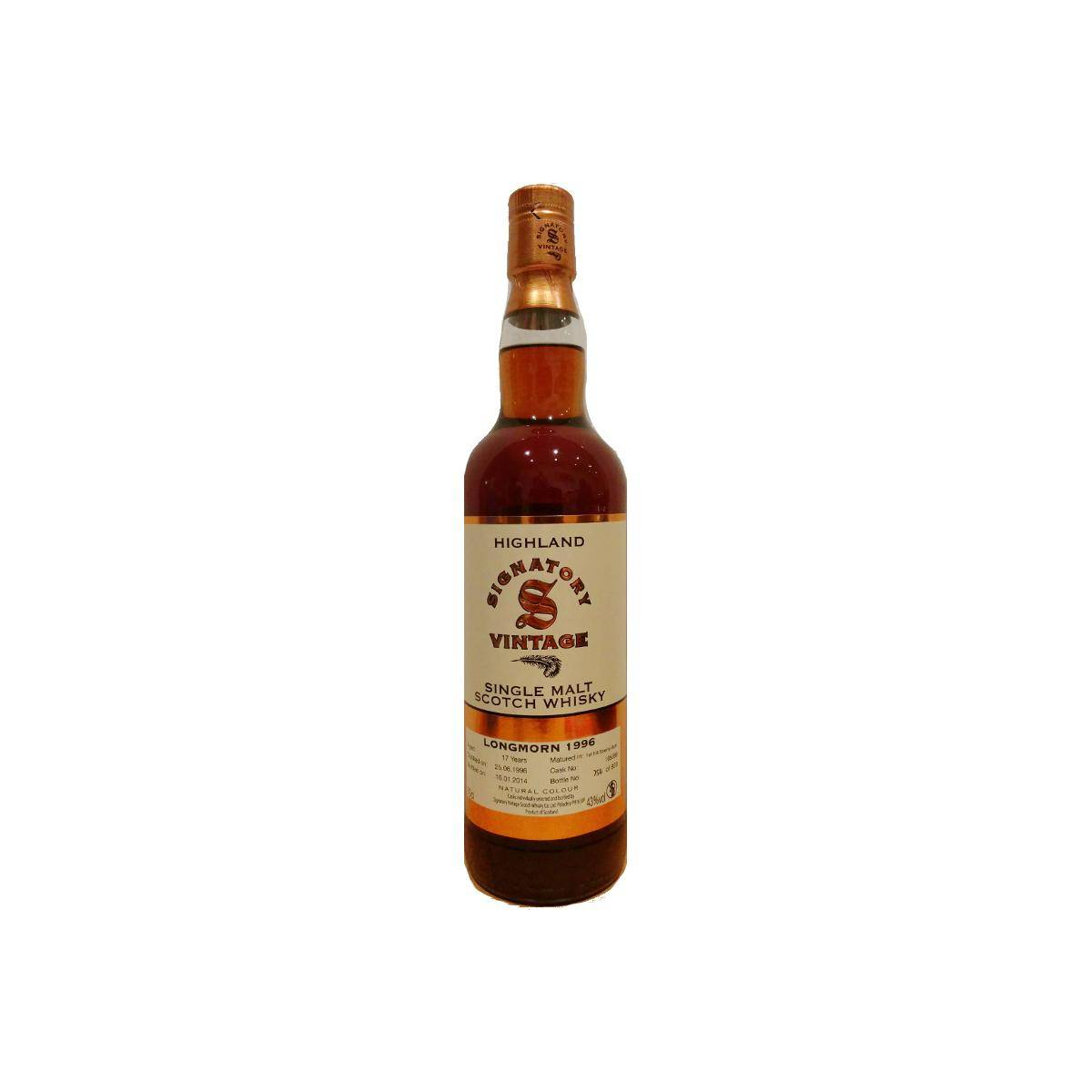 Longmorn Vintage Collection 1996 17 Years Single Malt Whisky