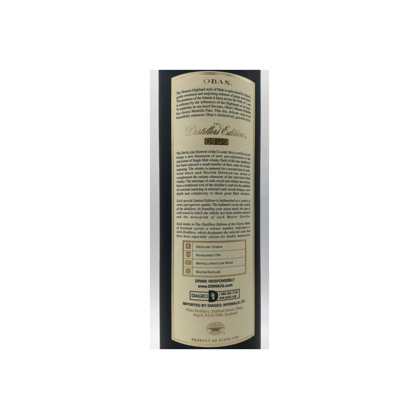 Oban The Distillers Edition 1998 15 Years Single Malt Whisky 2