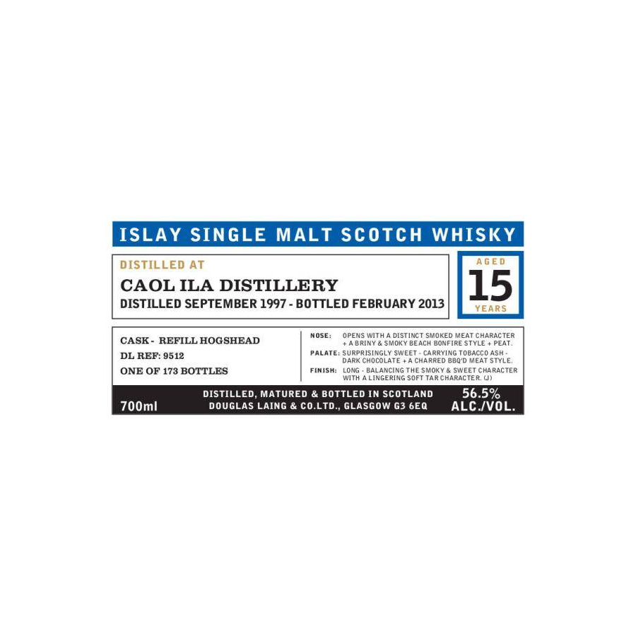 Caol Ila 1997 15 Years Single Malt Whisky