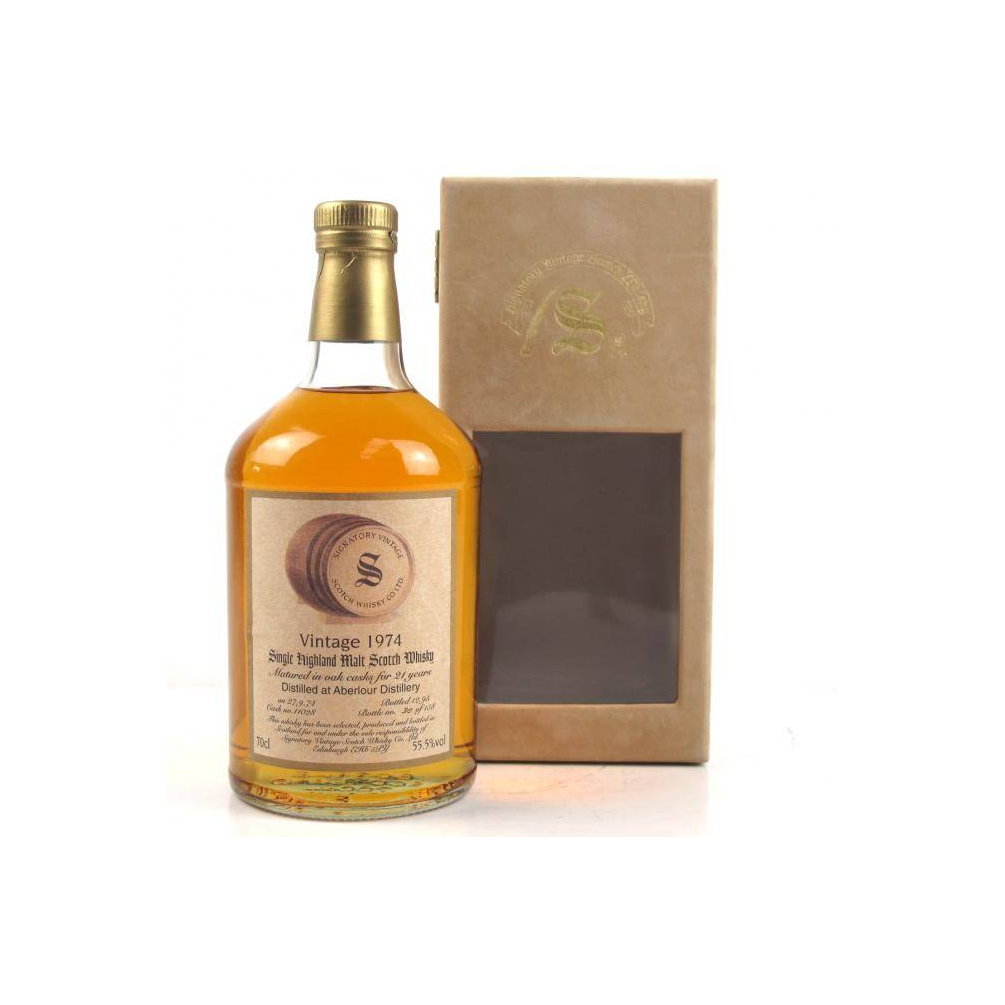 Aberlour Vintage Collection - Dumpy 1974 21 Years Single Malt Whisky 2