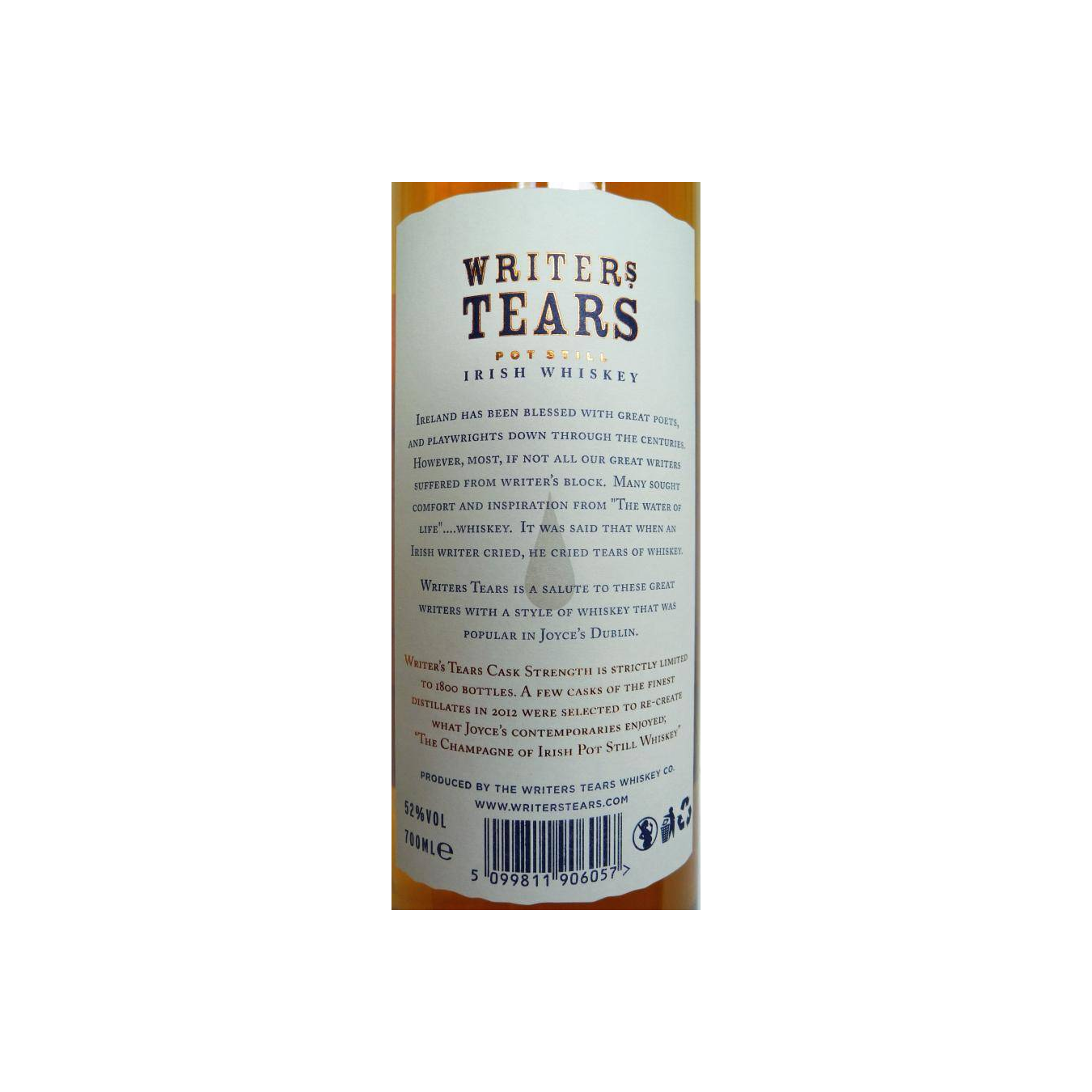 Writers' Tears Pot Still - Cask Strength 3