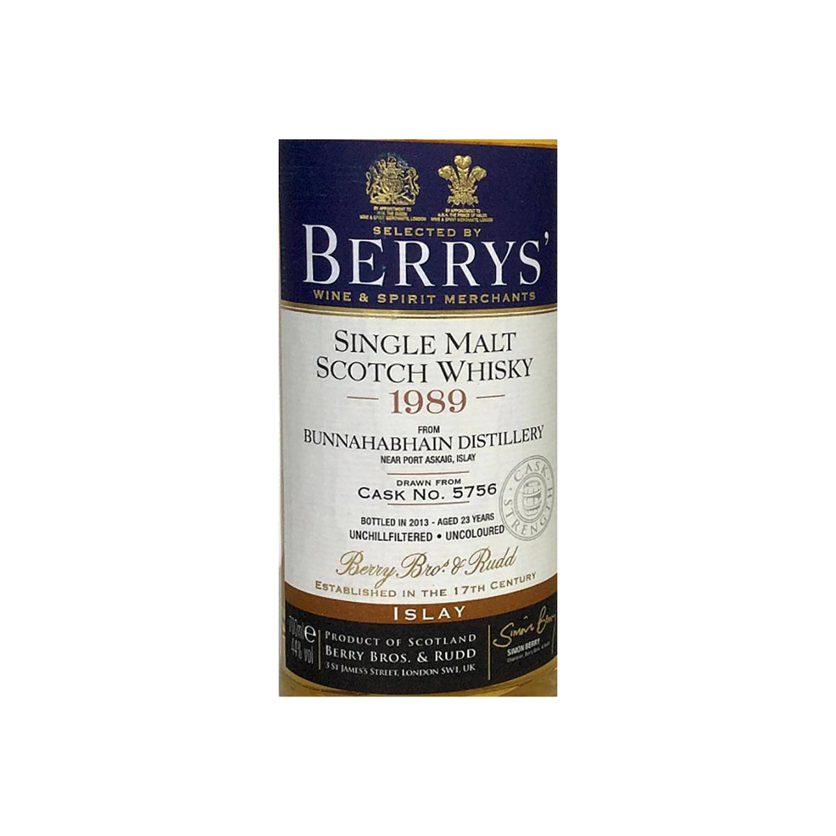 Bunnahabhain 1989 23 Years Single Malt Whisky 2