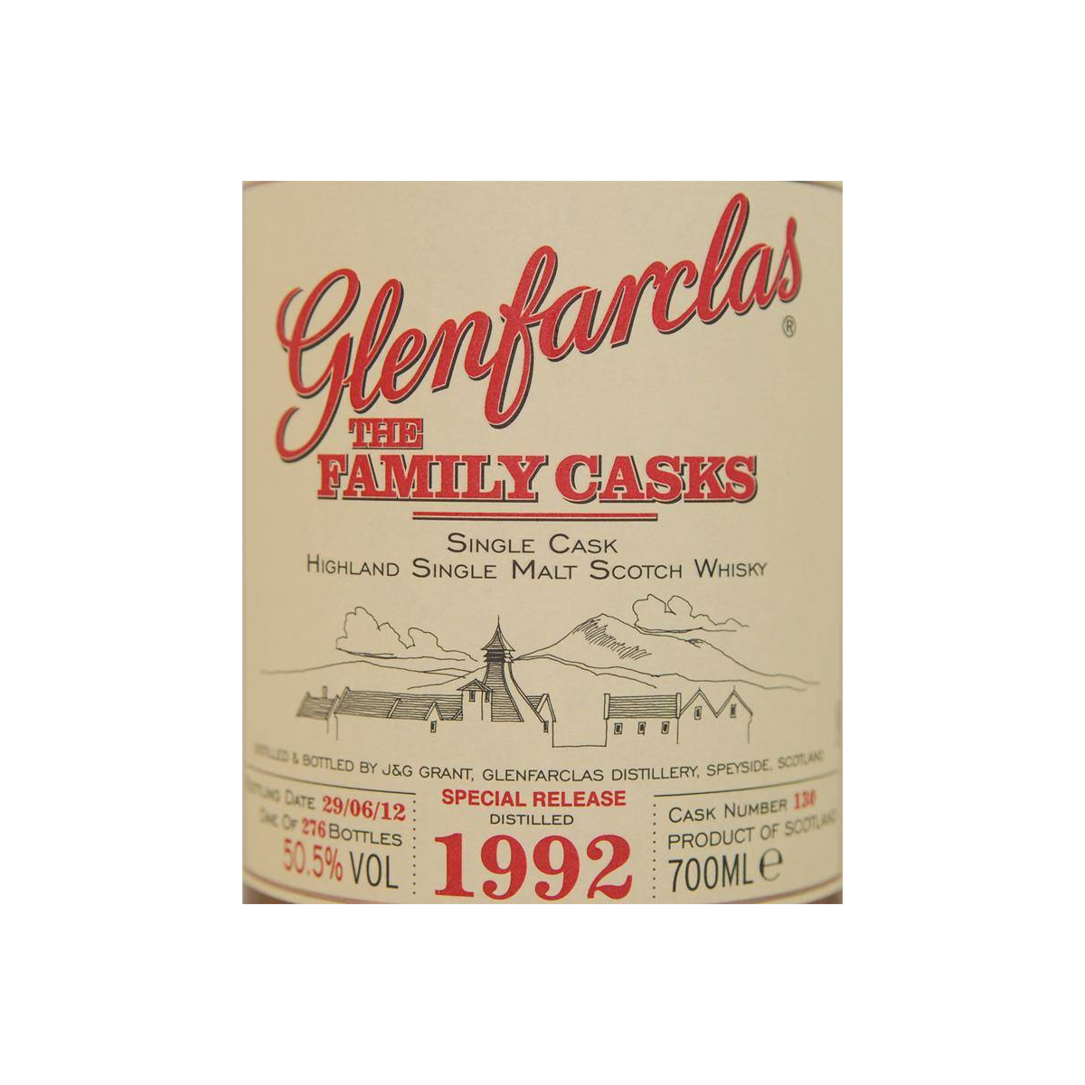 Glenfarclas 1992 20 Years Single Malt Whisky 2