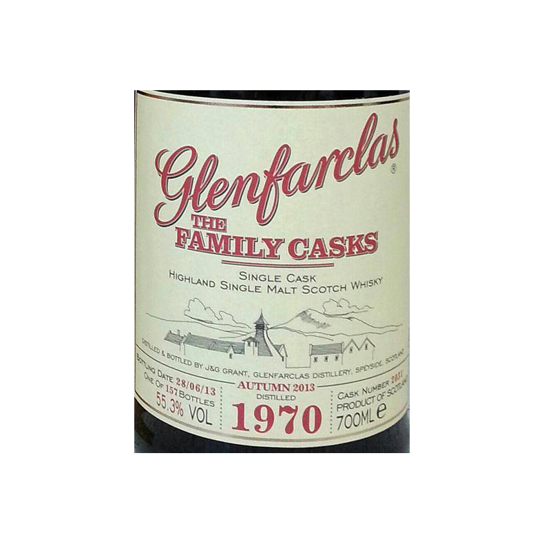 Glenfarclas 1970 43 Years Single Malt Whisky