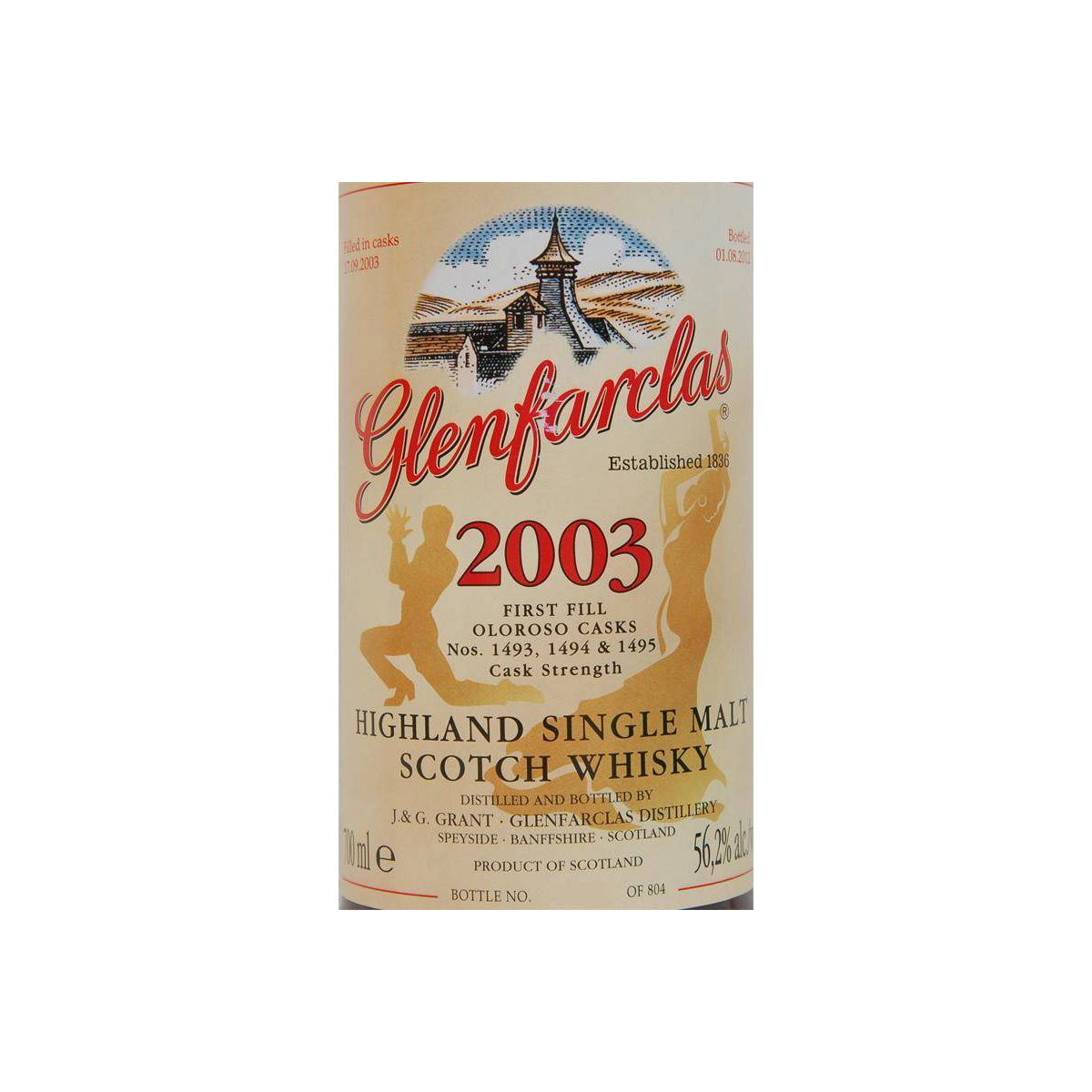 Glenfarclas 2003 8 Years Single Malt Whisky 3