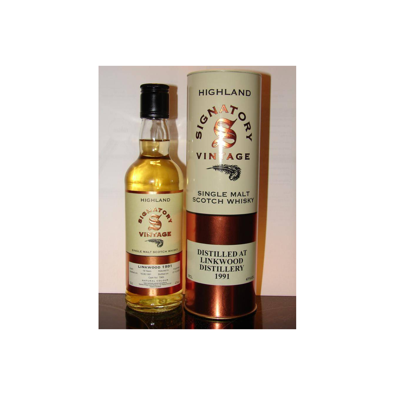 Linkwood Vintage Collection 1991 18 Years Single Malt Whisky 3