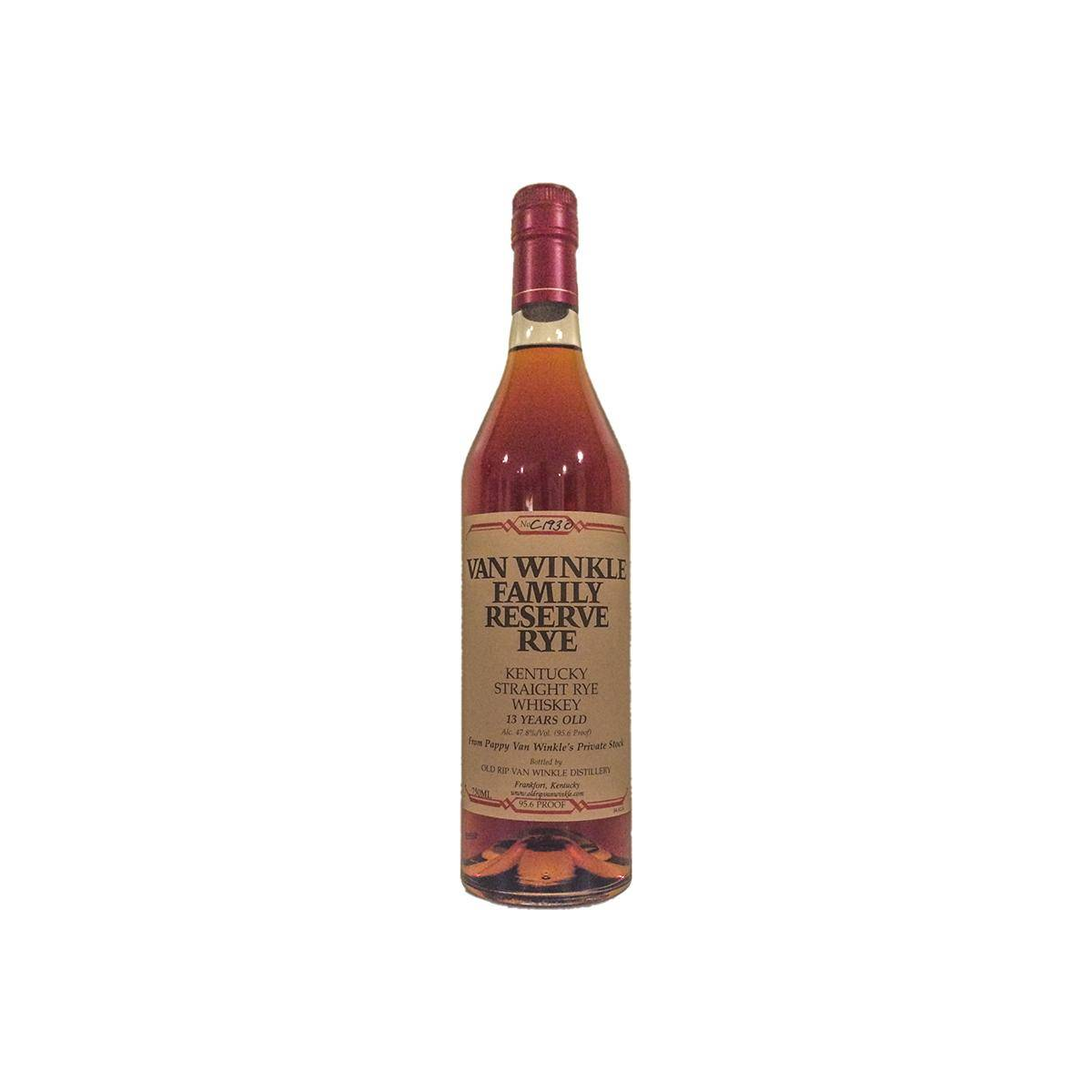 Pappy Van Winkle's 13 Years Rye Whisky