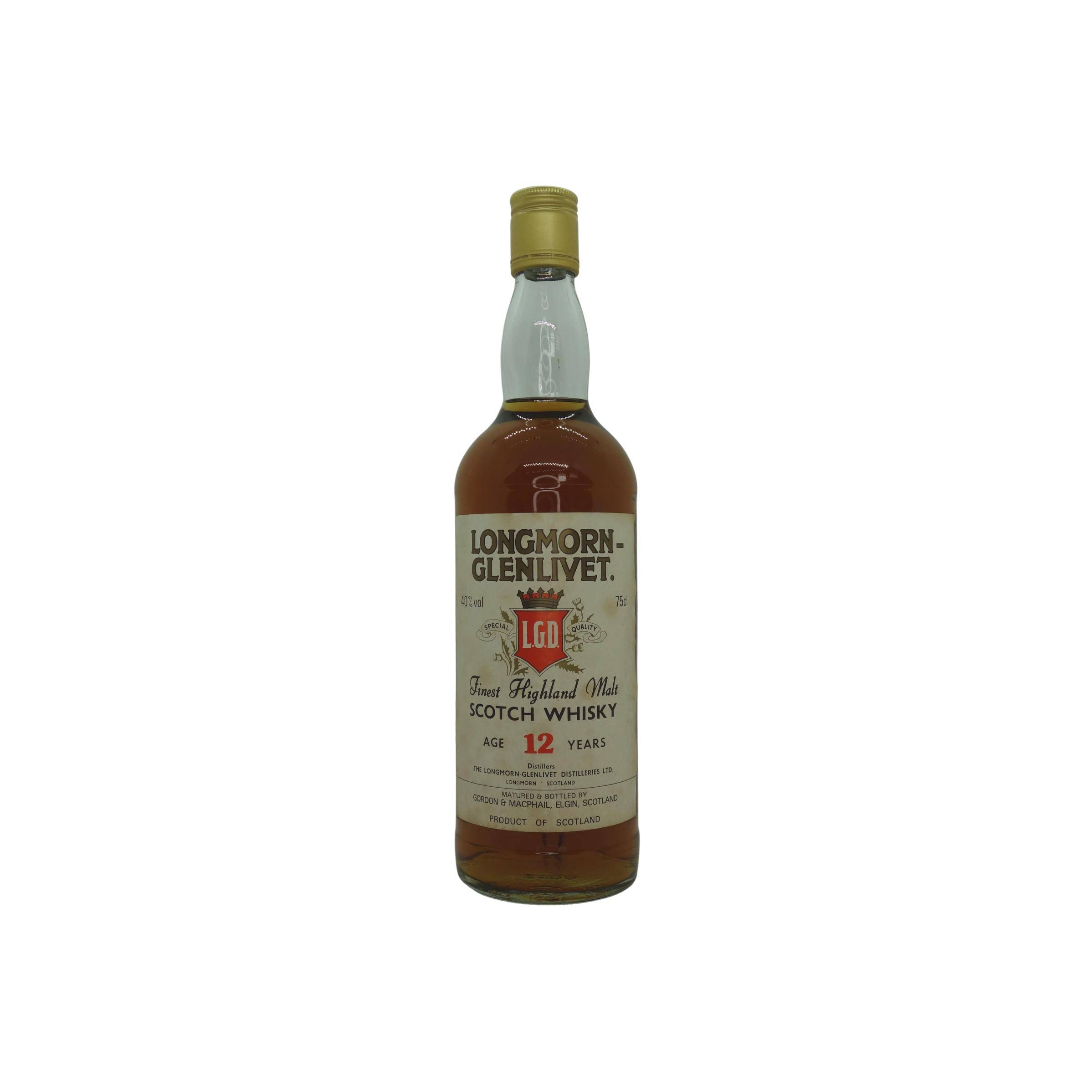 Longmorn Licensed Bottling 12 Years Single Malt Whisky