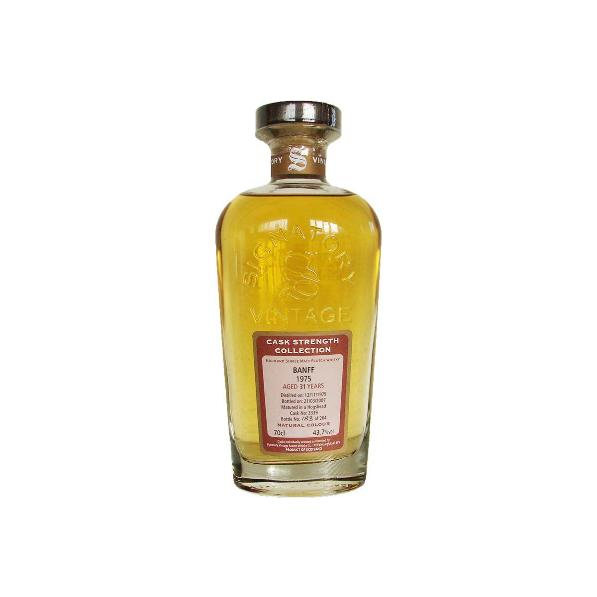 Banff Cask Strength Collection 1975 31 Years Single Malt Whisky